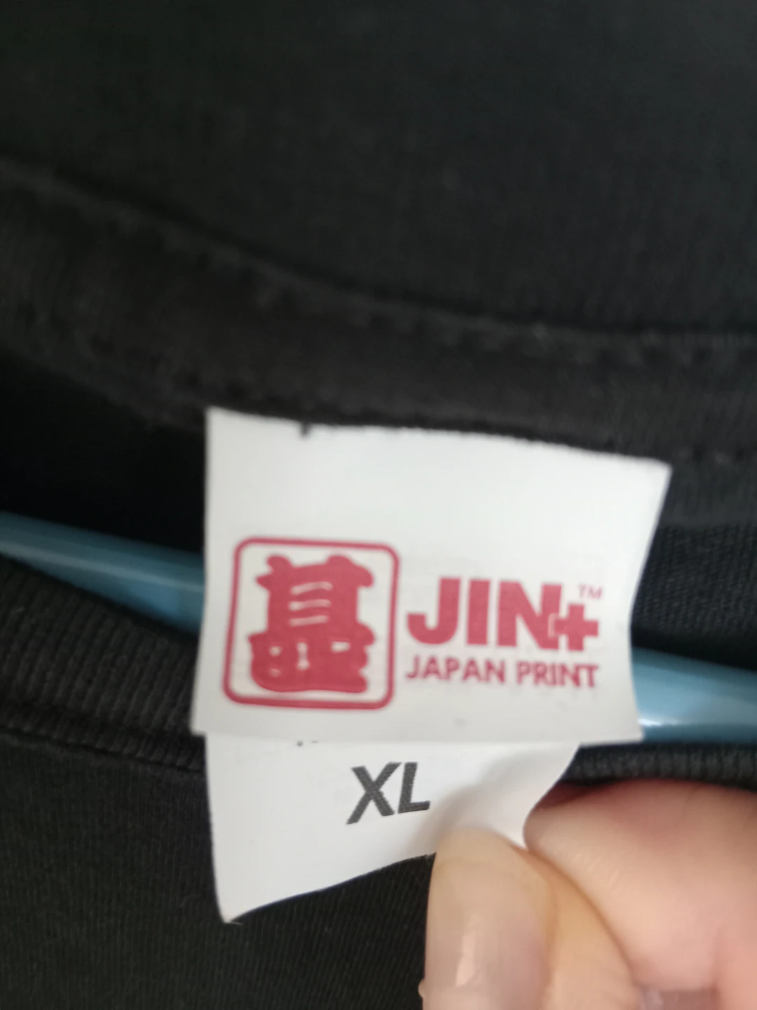 JIN+ Japan Print Black T-Shirt - photo 2