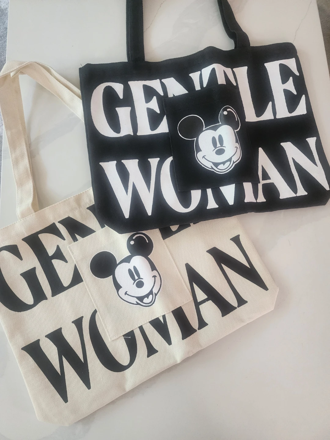 Mickey Mouse Tote Bags (2 Pack)