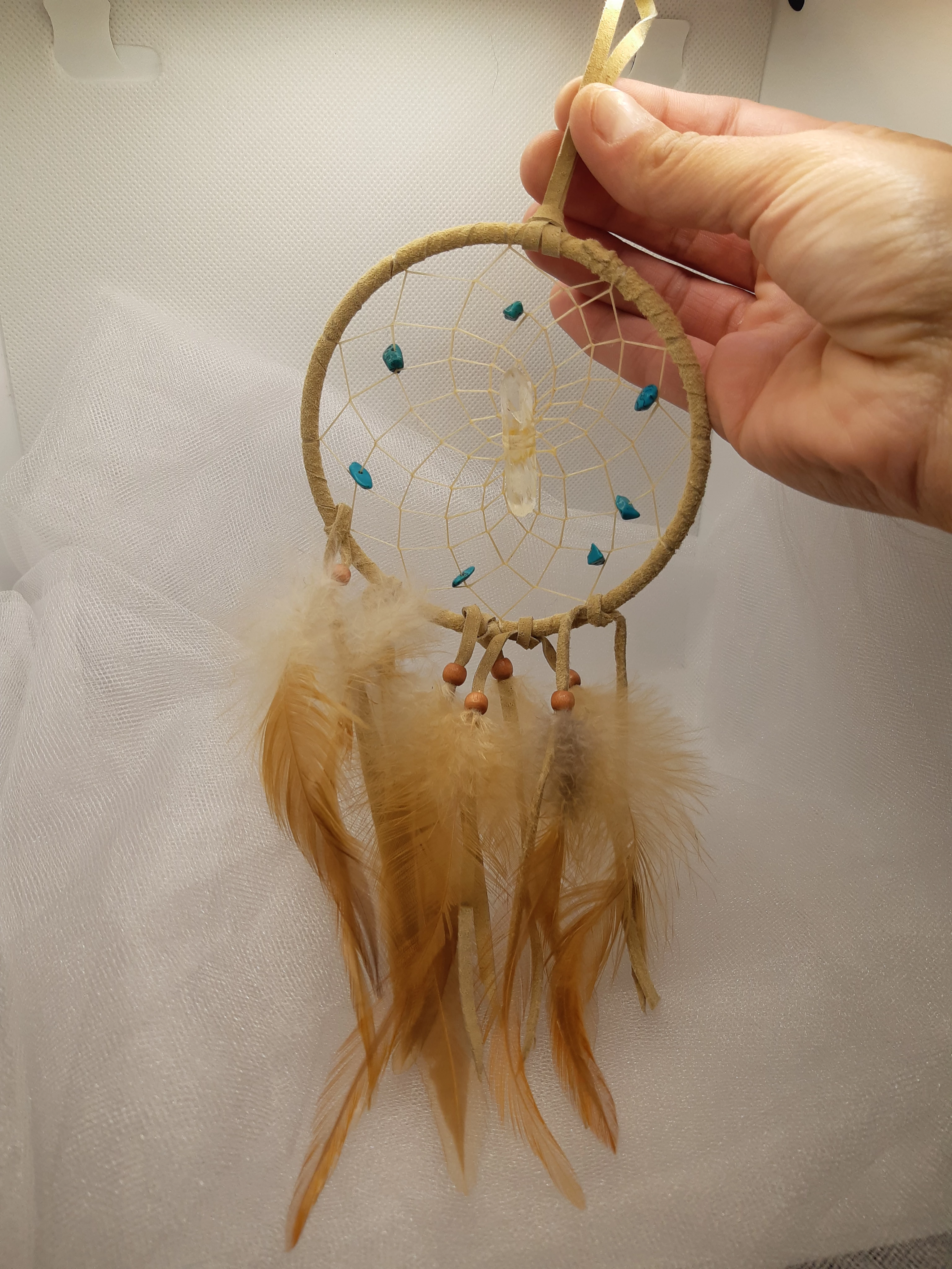4" Vision Seeker Dreamcatcher (Brown) - photo 2