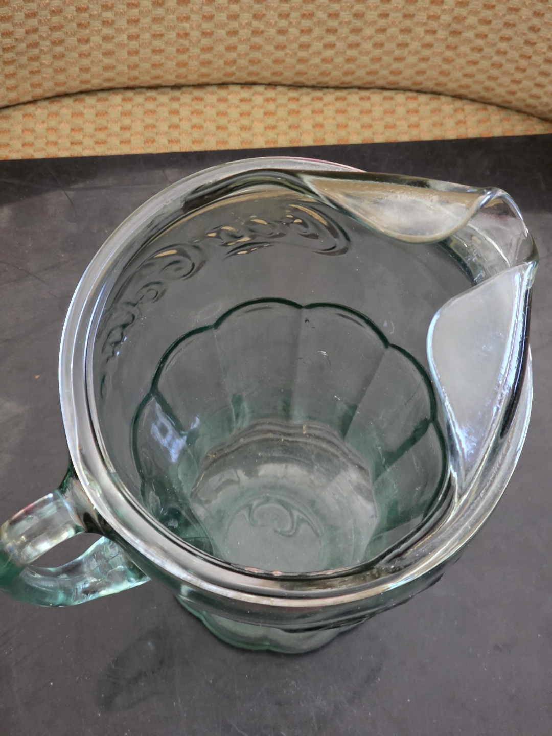 Coca cola vintage 64 oz glass pitcher - photo 3