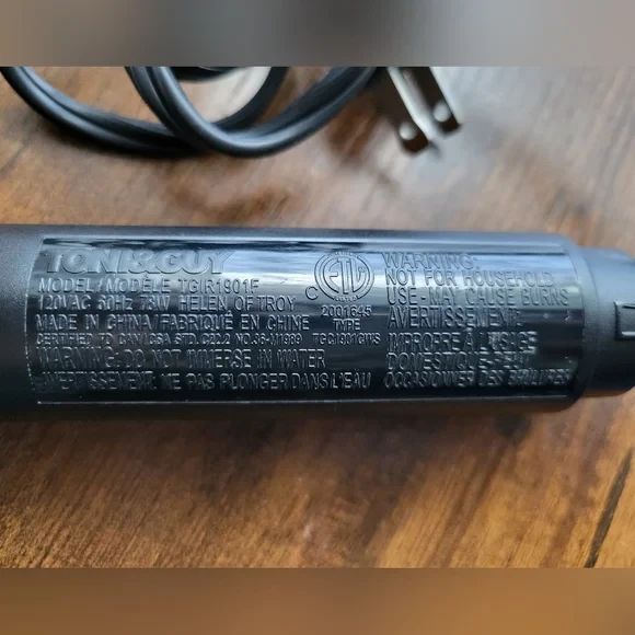 Toni & Guy Curling Iron Model TGIR1901F - photo 2