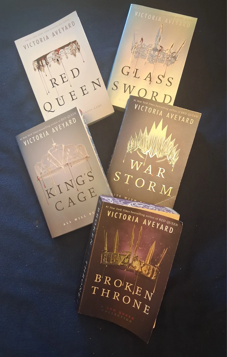 Red Queen Series by Victoria Aveyard (5 Books)