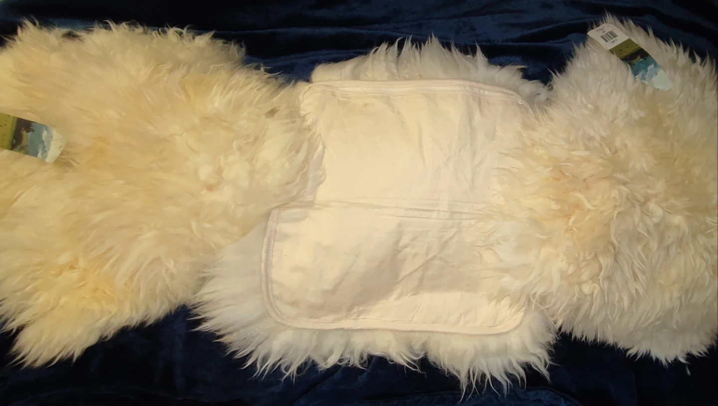 3 Brand New Genuine Sheepskin Cushion Cover - photo 2