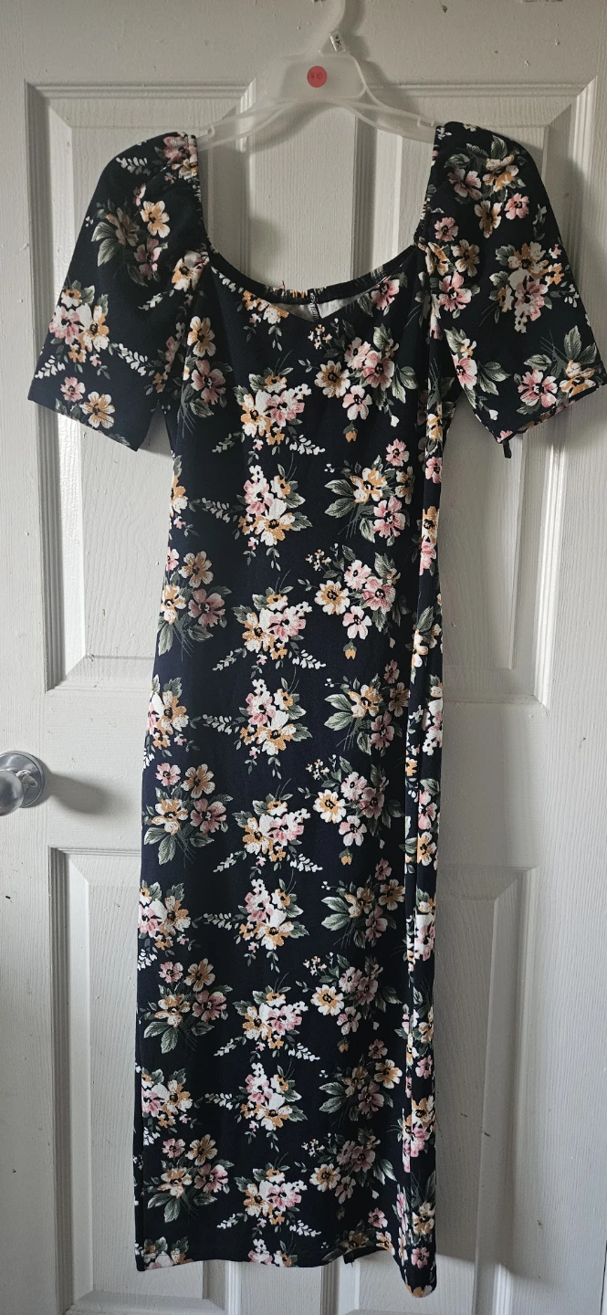 Floral Midi Dress Size 10