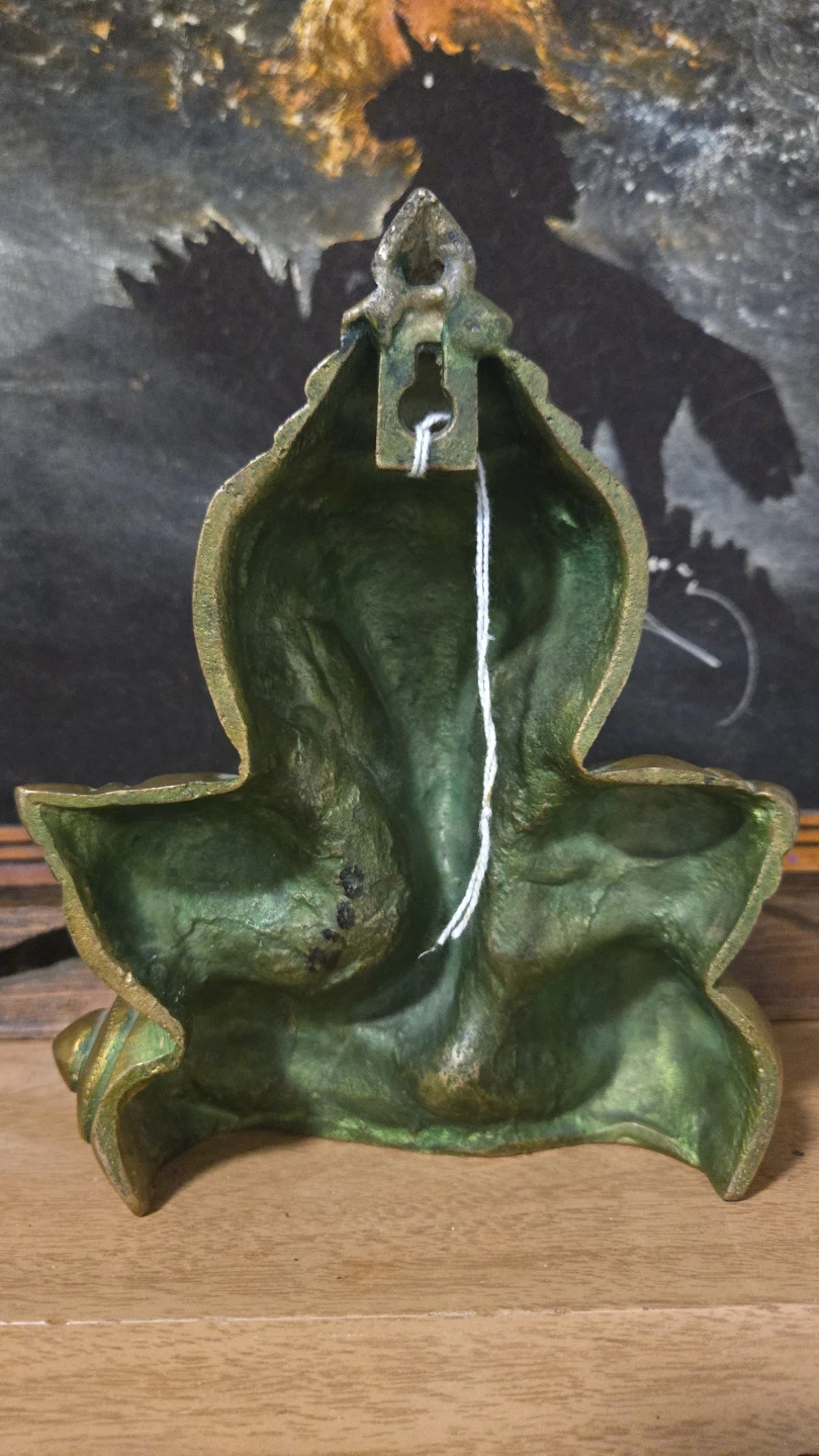 Brass Ganesh Wall Hanging - photo 2