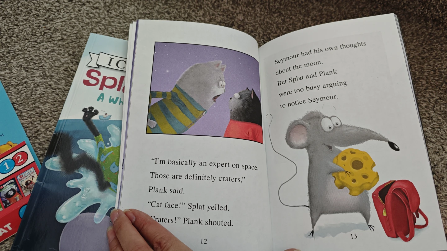 Splat the Cat I Can Read! 8-Book Set - photo 3