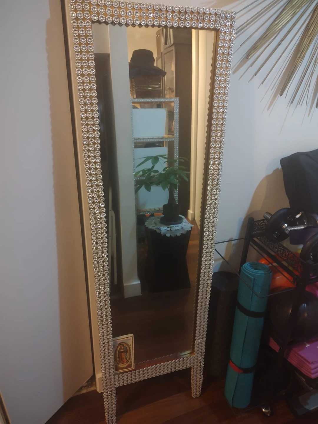 Full Length Beaded Mirror - photo 4