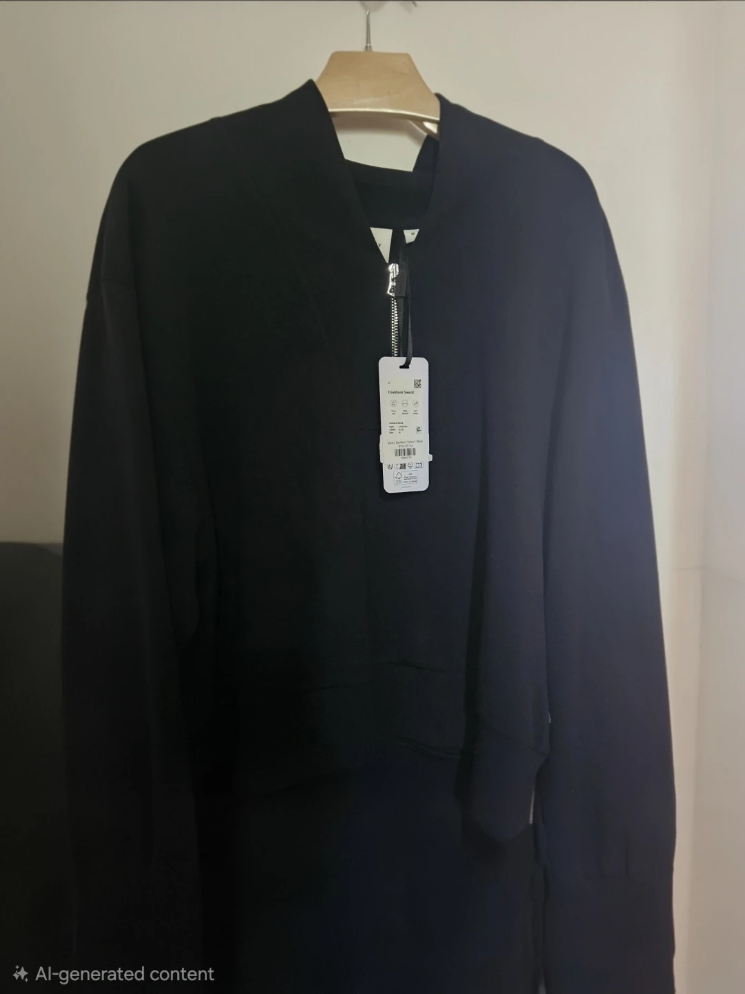 New Varley Davidson Sweat Black - M 🏈 - photo 2