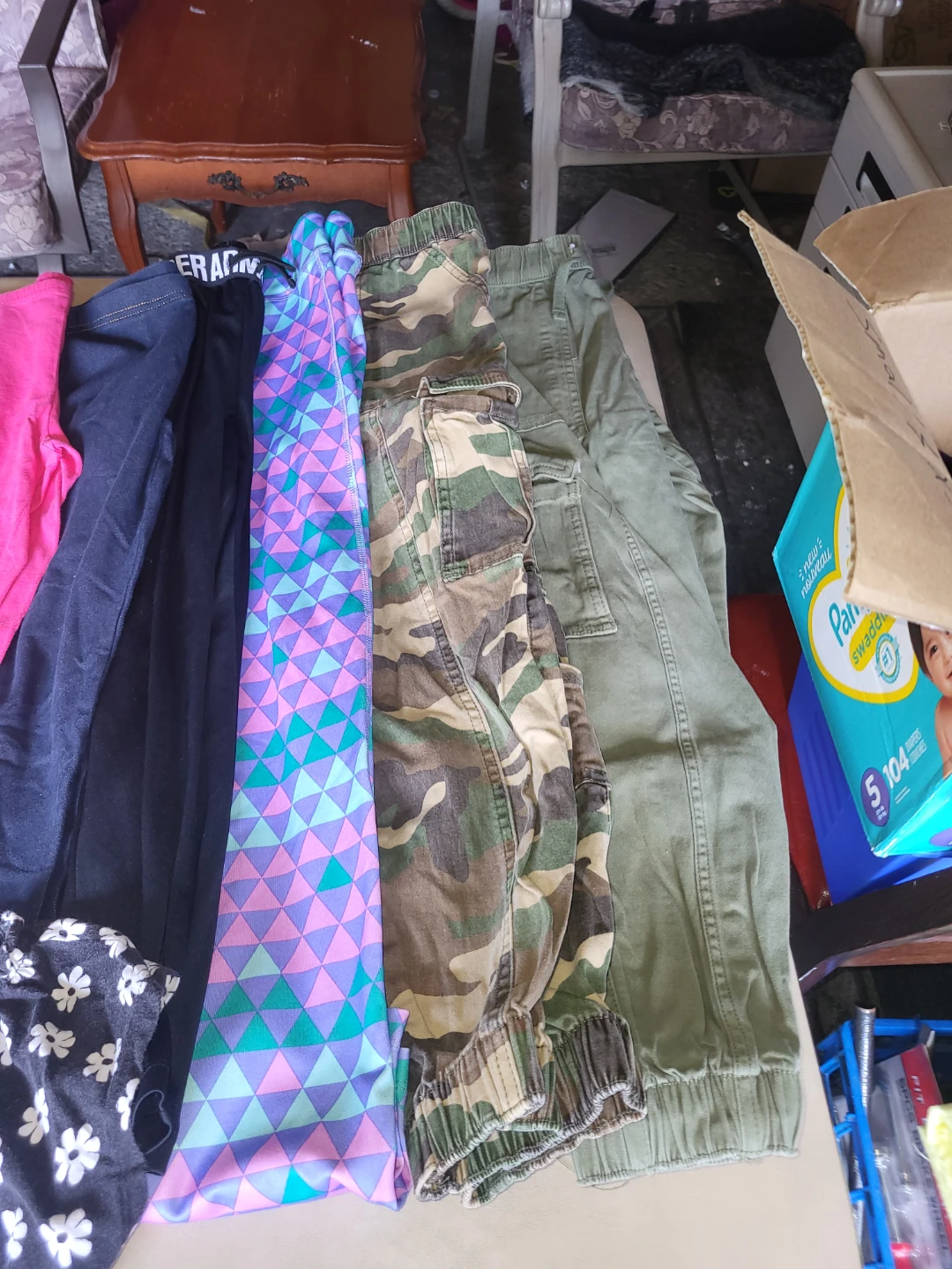 Girls Assorted pants and Capri