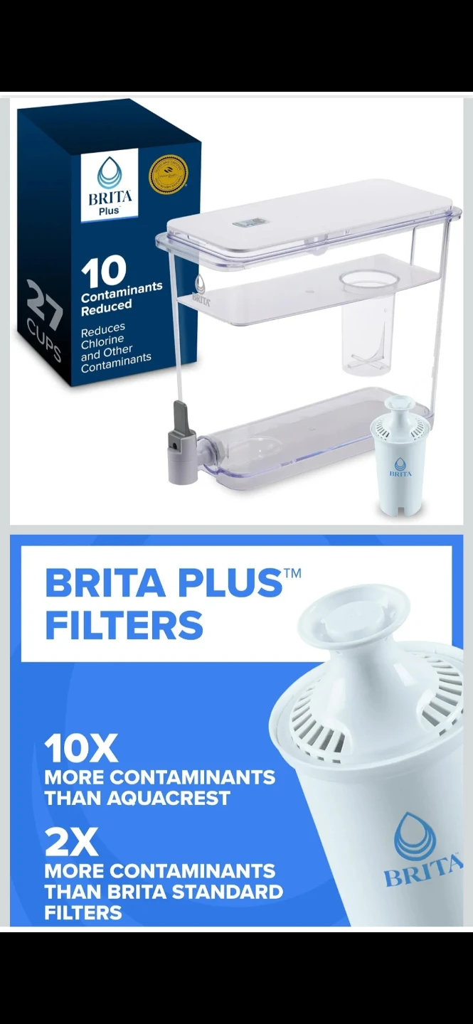 Brita Plus Water Filter Dispenser🏈