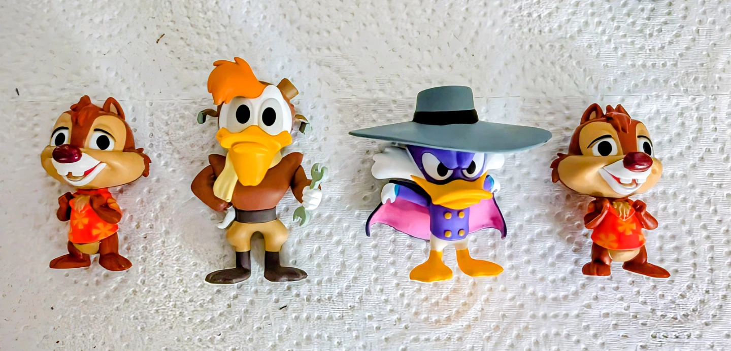 Disney Afternoon Collectible Figures 🏈