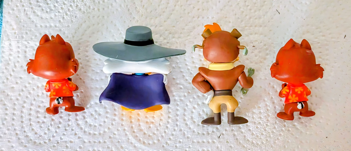 Disney Afternoon Collectible Figures 🏈 - photo 2