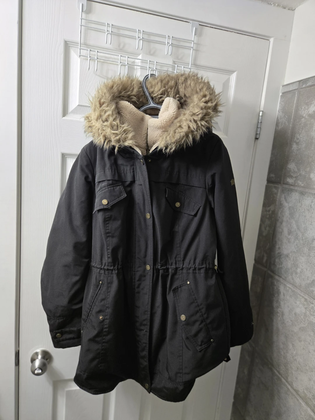 Koolaburra by UGG Faux Fur Parka - Black