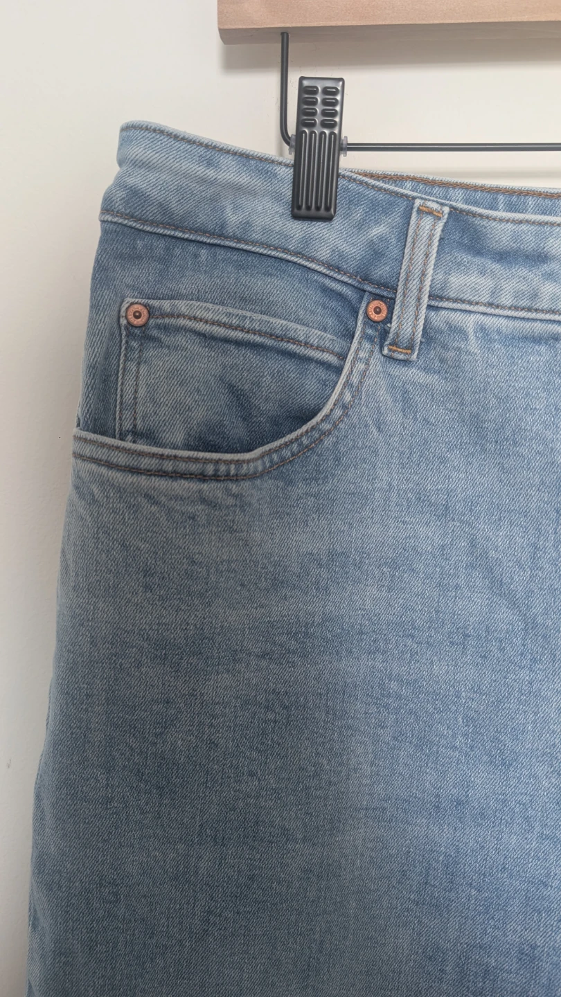 Denim Forum The '90s Snatched Hi-Rise Wide Jeans - photo 2