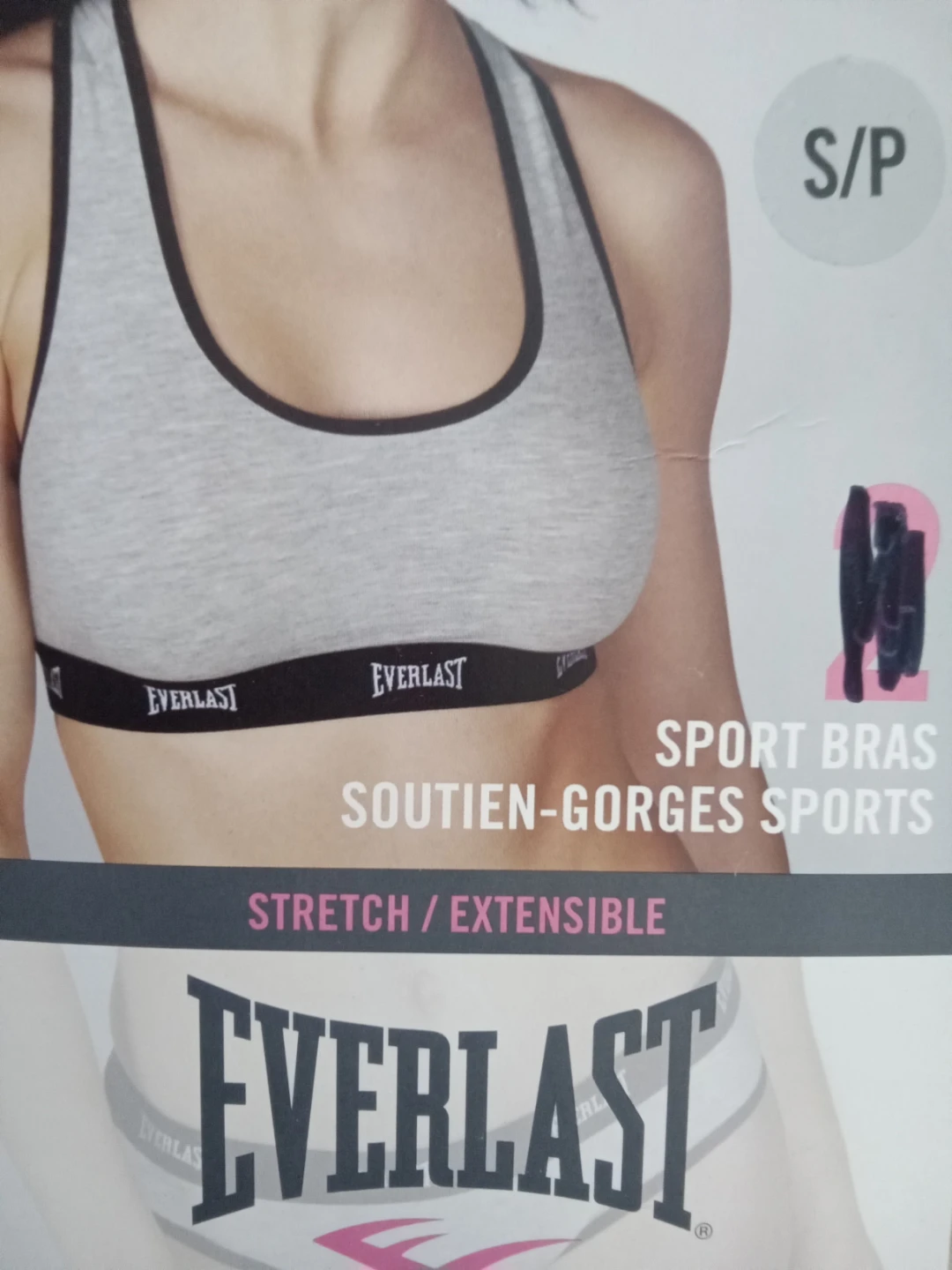Black Everlast Sport Bra - Size S/P - photo 3