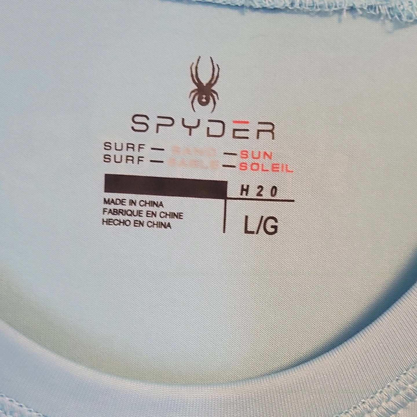 Spyder Light Blue Short Sleeve Shirt - photo 4