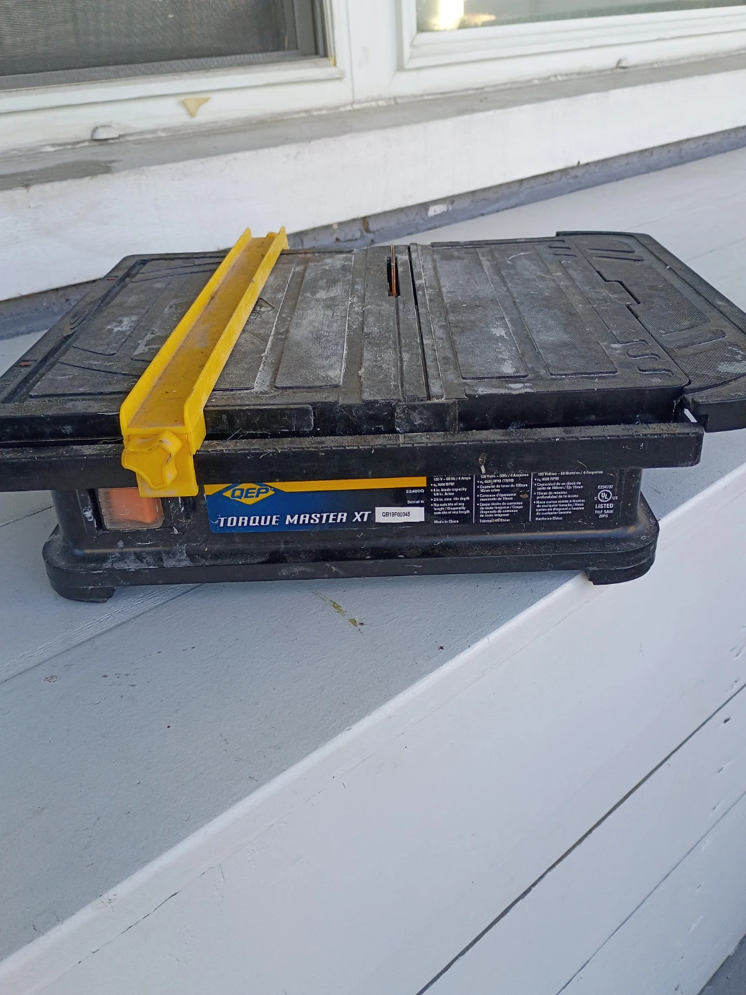 QEP Torque Master XT Tile Saw