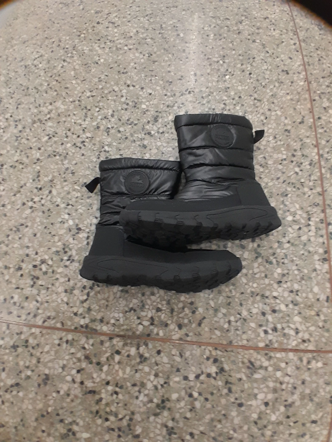 Pajar Black Puffer Boots Women's Size 7.5 - photo 5