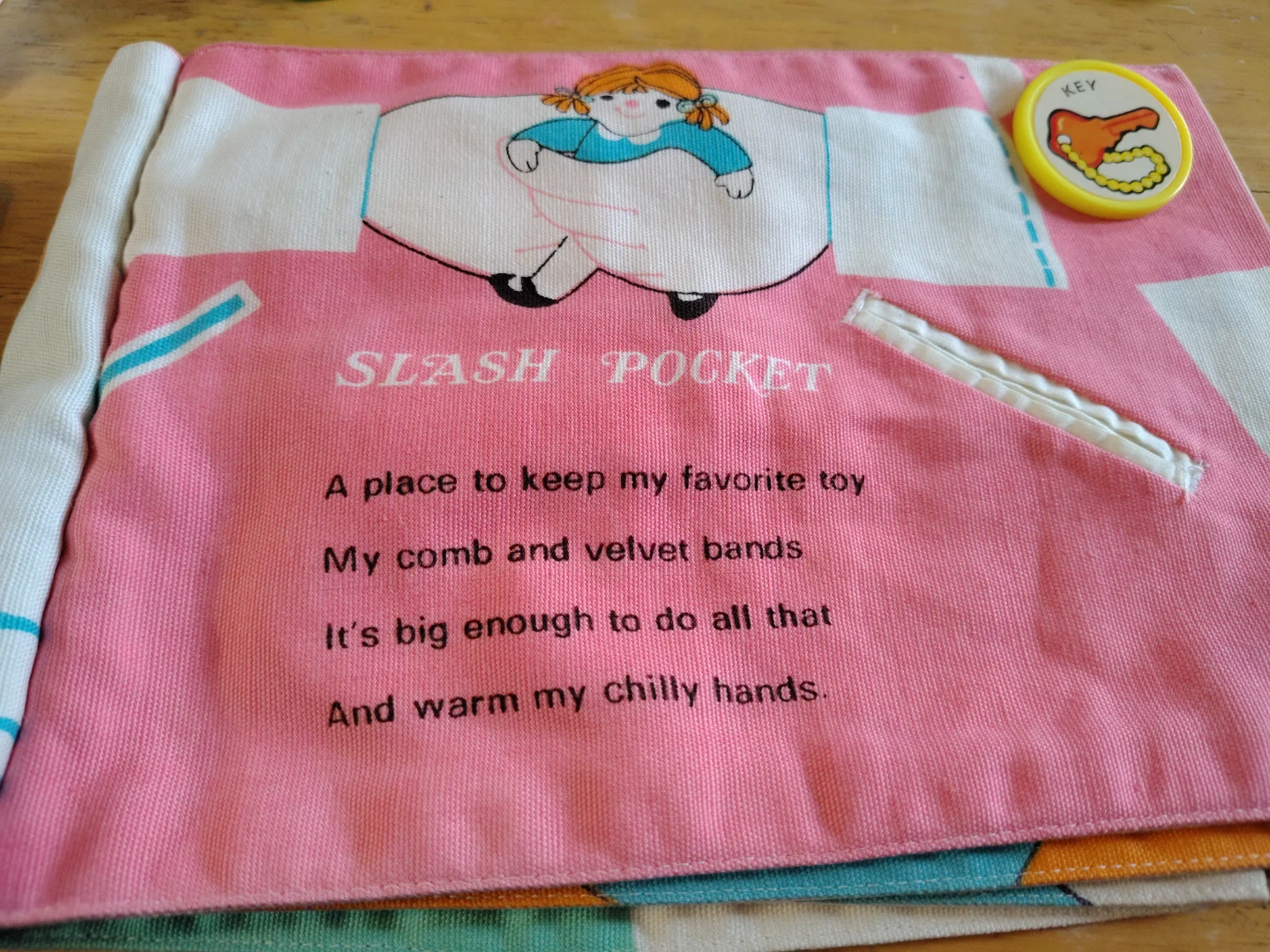 Fisher-Price What's in my Pockets? Cloth Book - photo 4