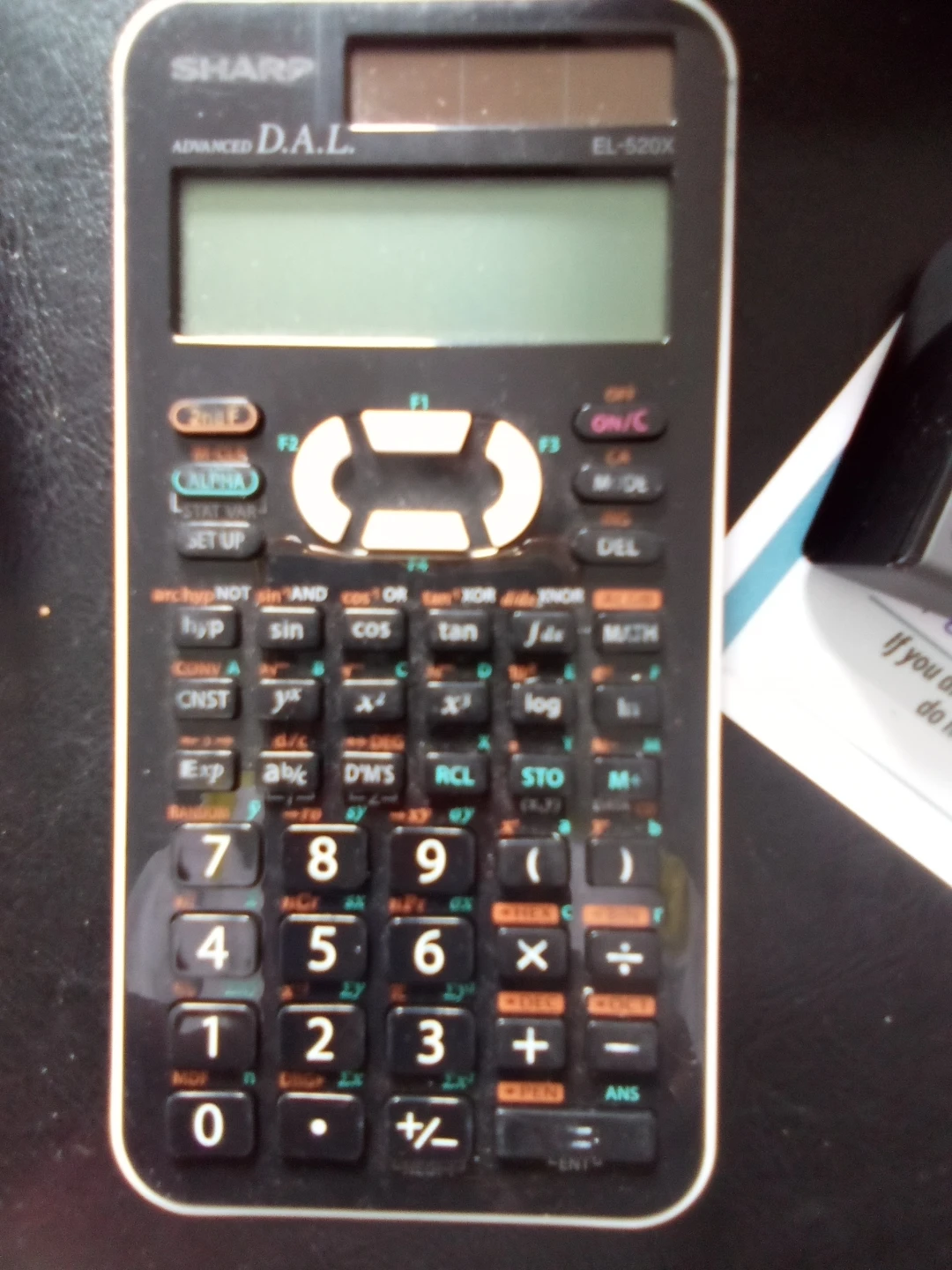 Sharp EL-520X Scientific Calculator - photo 3
