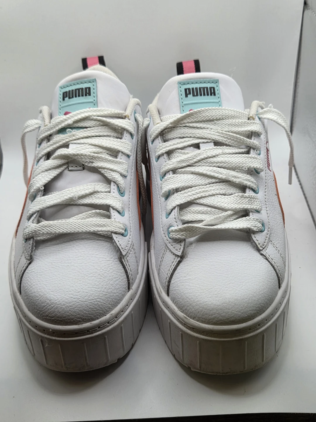 Puma Platform White Sneakers
