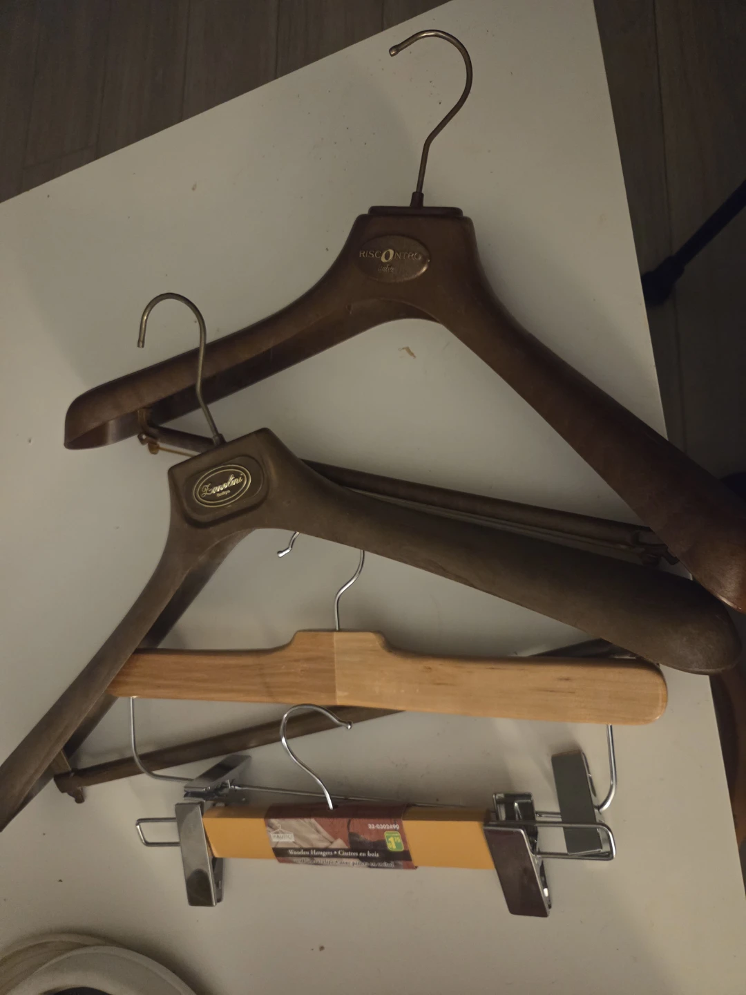Assorted Wooden Clothing Hangers - photo 5