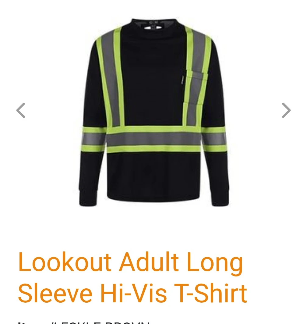 BNIP Hi-Vis long sleeved tshirt - photo 4