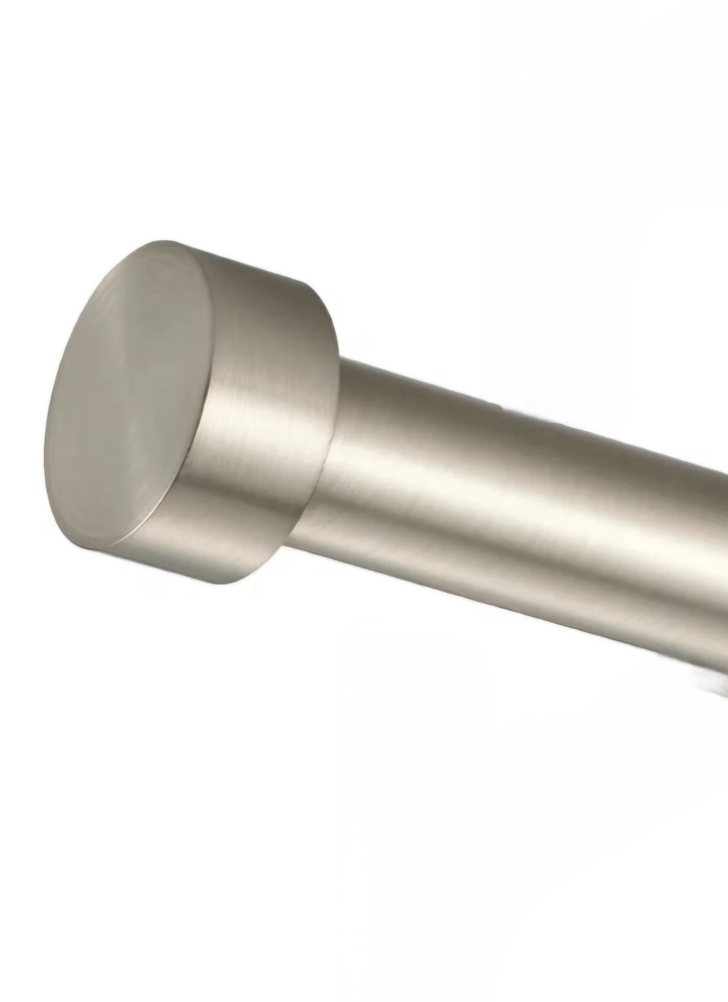 Adjustable Metal Curtain Rod 52"-130"