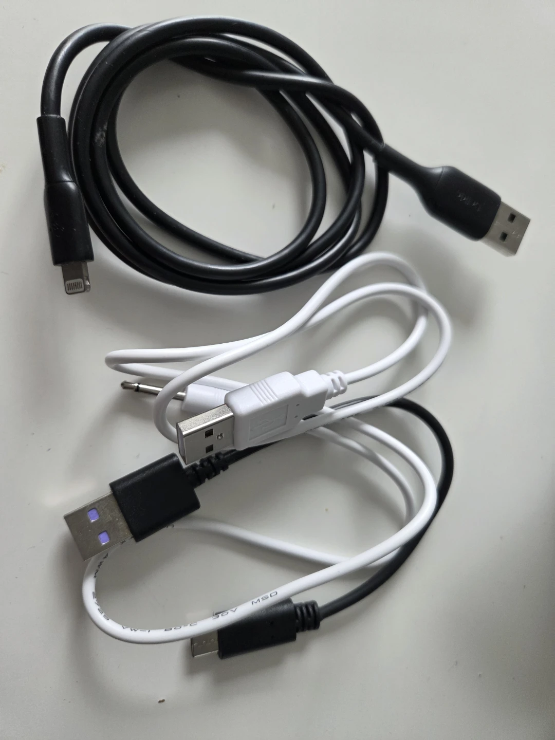 Assorted USB and Charging Cables - photo 3