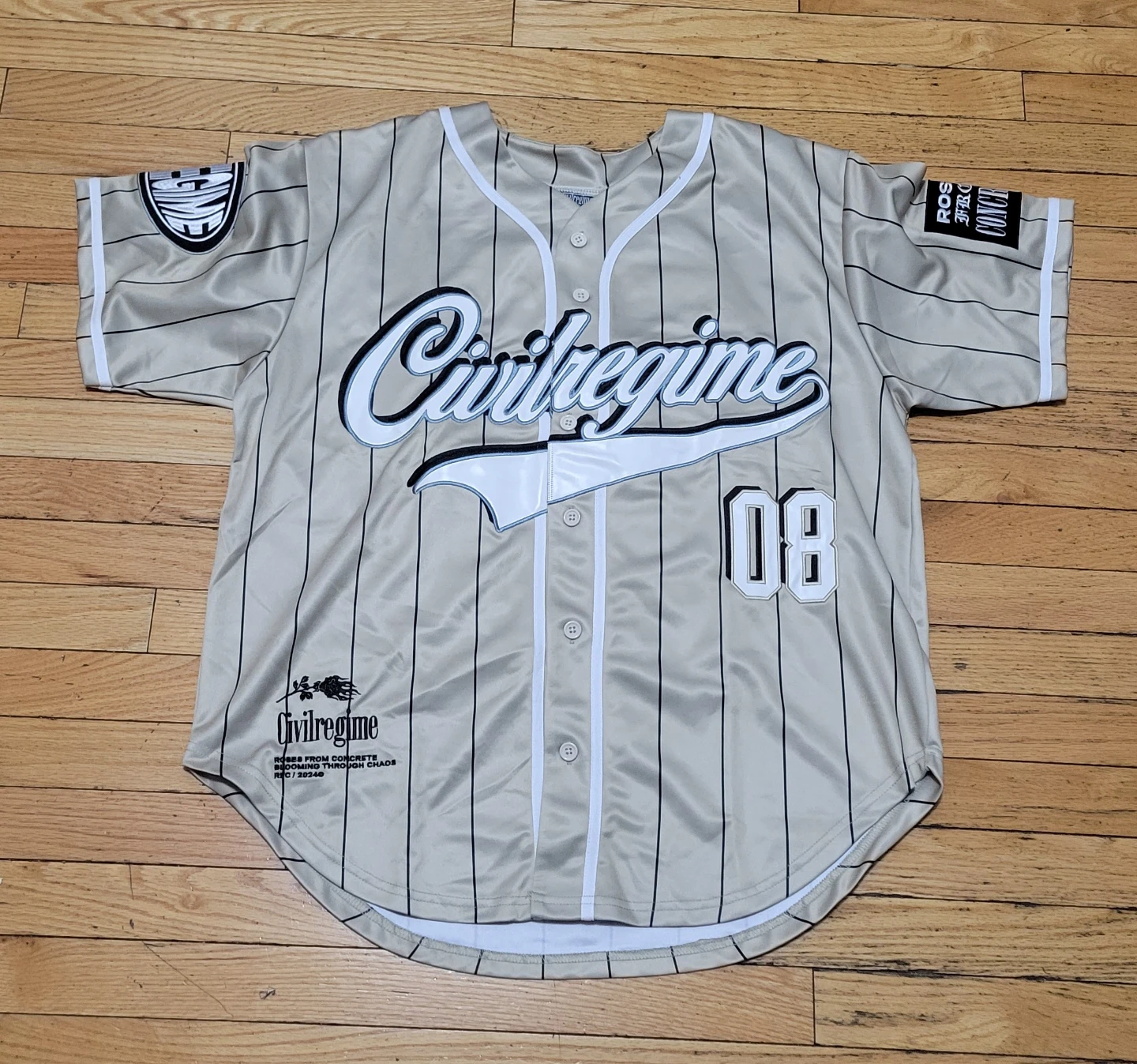 Civil Regime Baseball Jersey Tan XL
