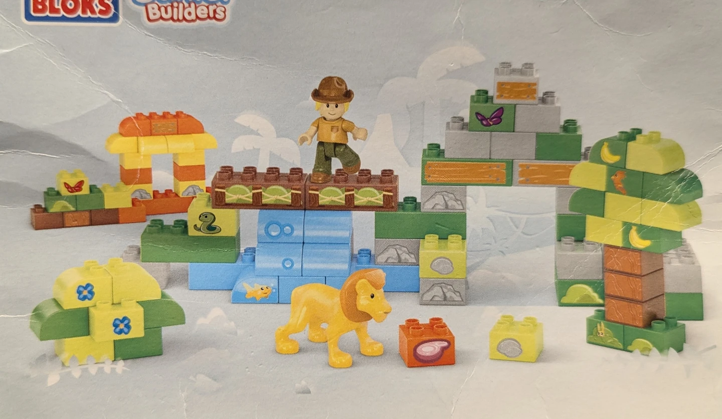 Mega Bloks - Junior Builders Safari Jungle Set