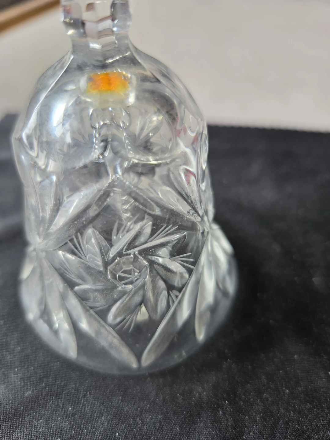 Vintage Crystal Decorative Bell - photo 2