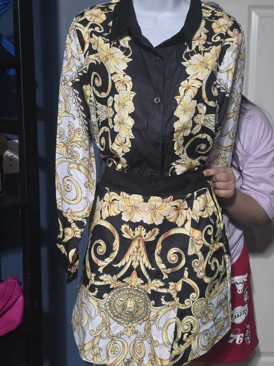 Baroque Print Two-Piece Set - photo 2