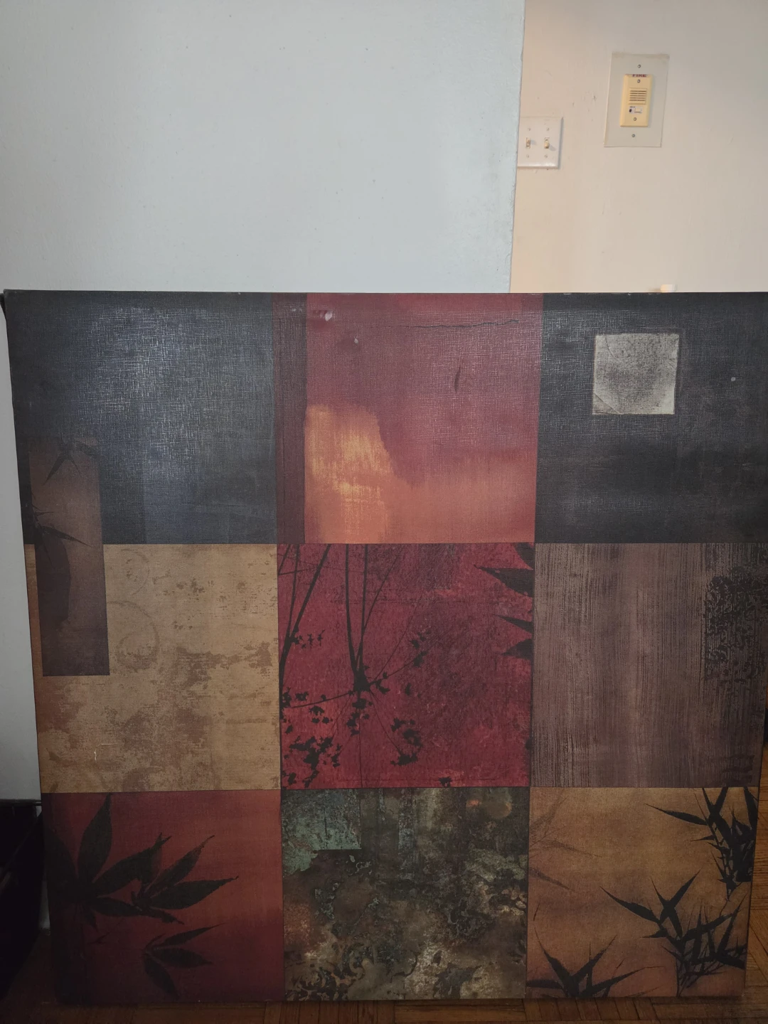 Large Square Wall Art Piece