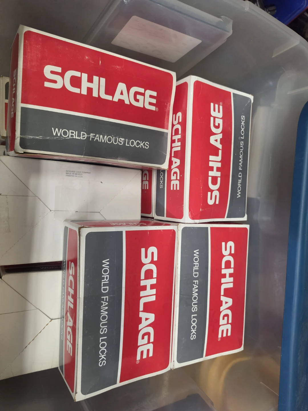 Schlage A10S Passage Latch Door Knob
