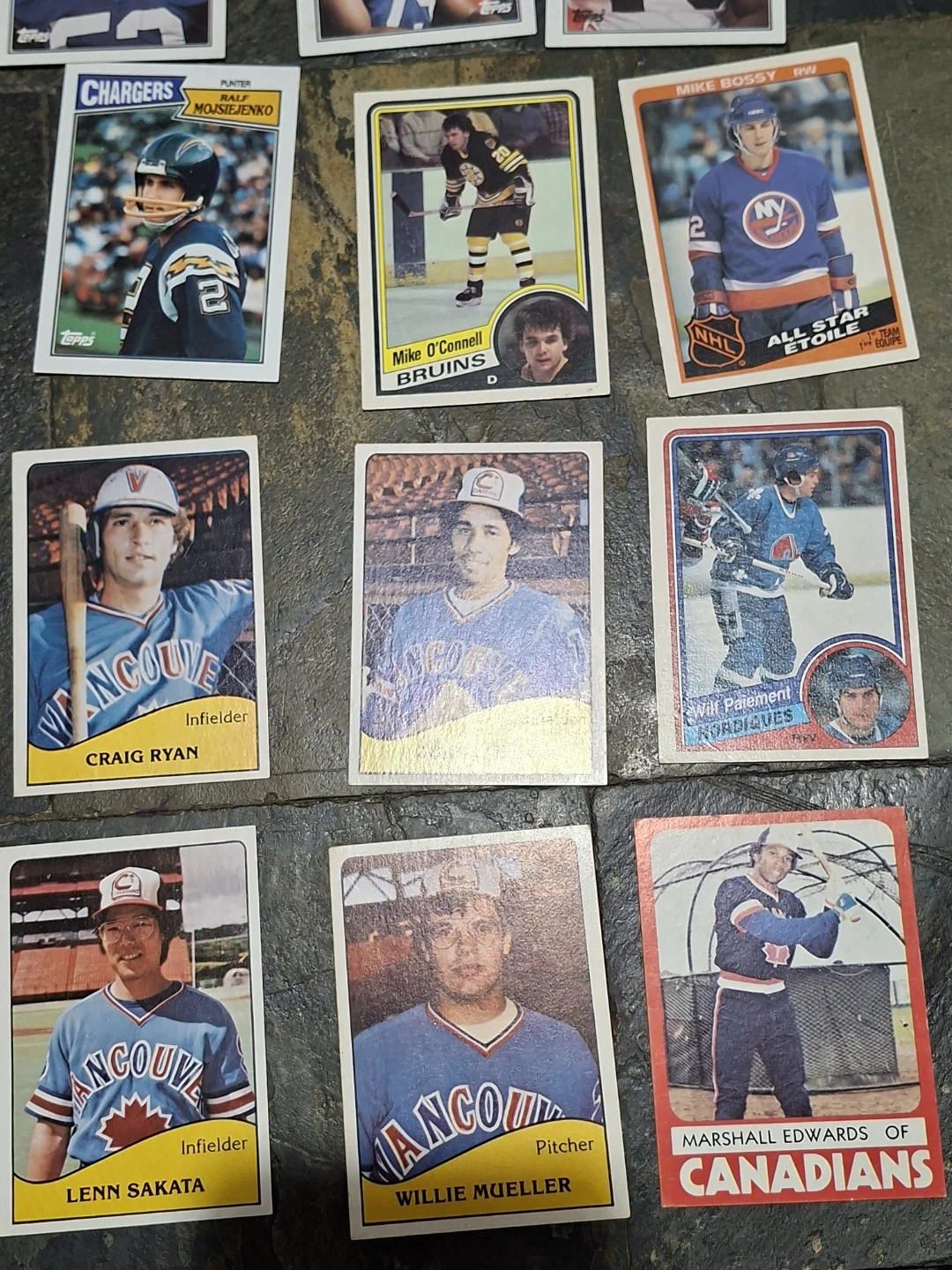 1970s 1980s Baseball Football Hockey Cards 1987 Topps Lot - photo 2