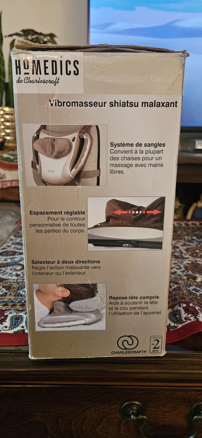 HoMedics TherapistSelect Kneading Shiatsu Massager - photo 3