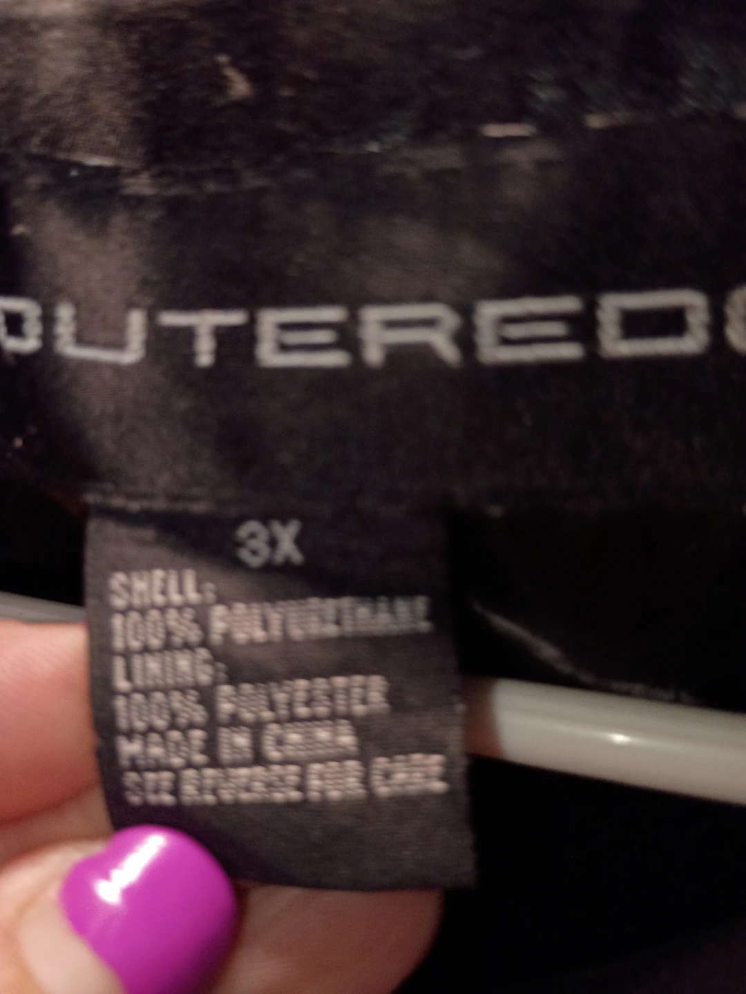 Outeredge Black Faux Leather Jacket - photo 3