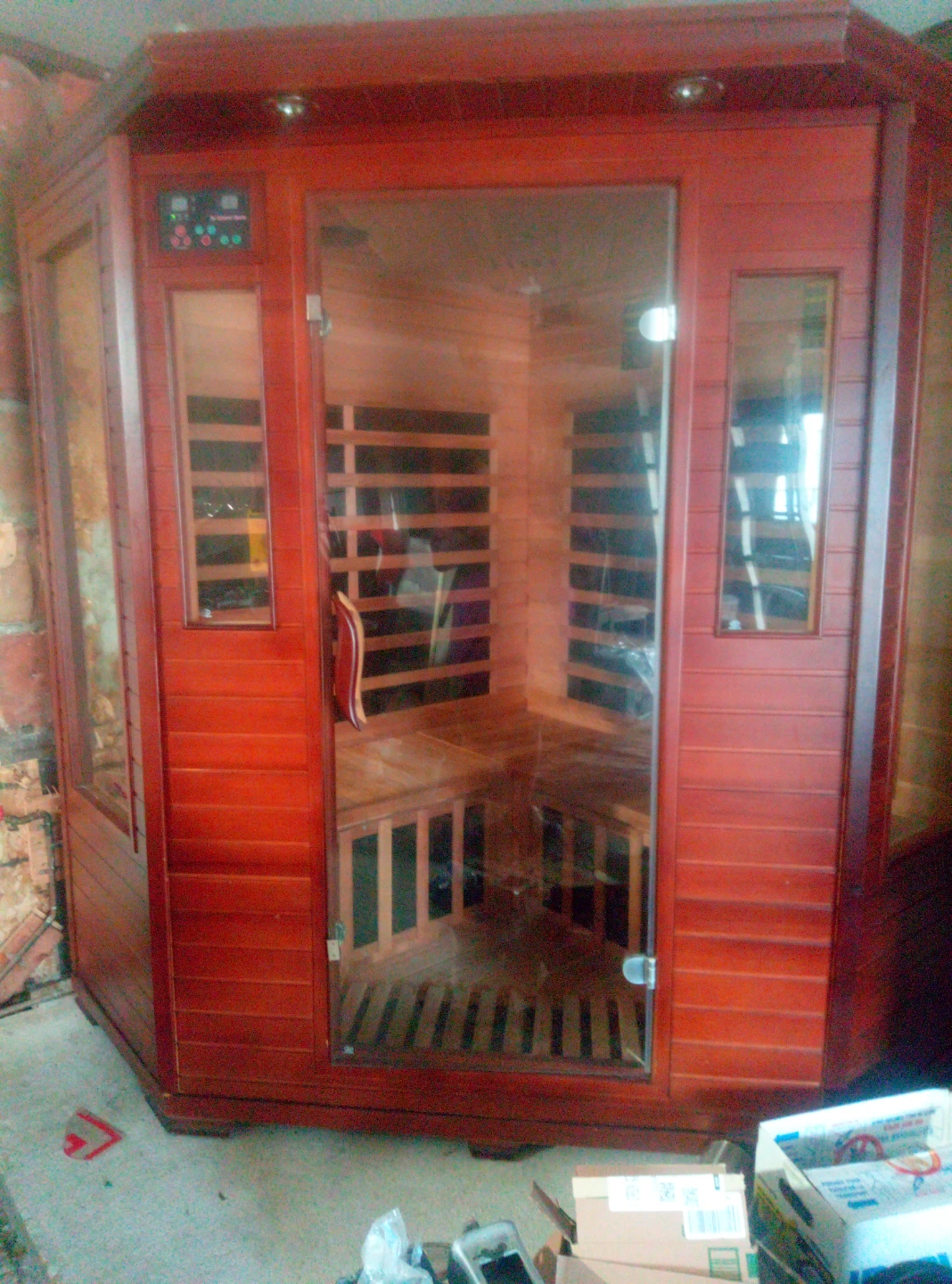 Corner Infrared Sauna