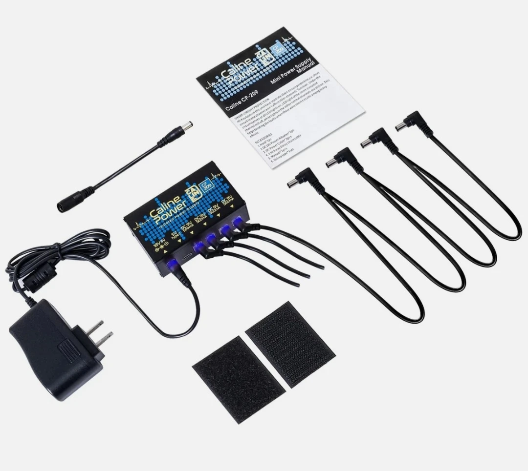 Caline Guitar Pedal Power Supply,9V 500ma / 4 ports - photo 3