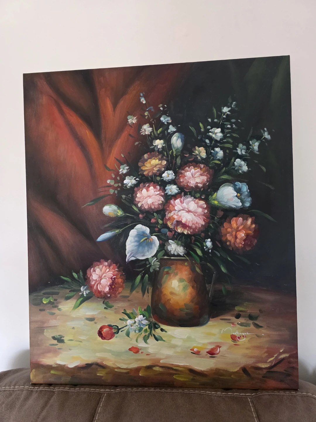 Oil Painting of Flowers