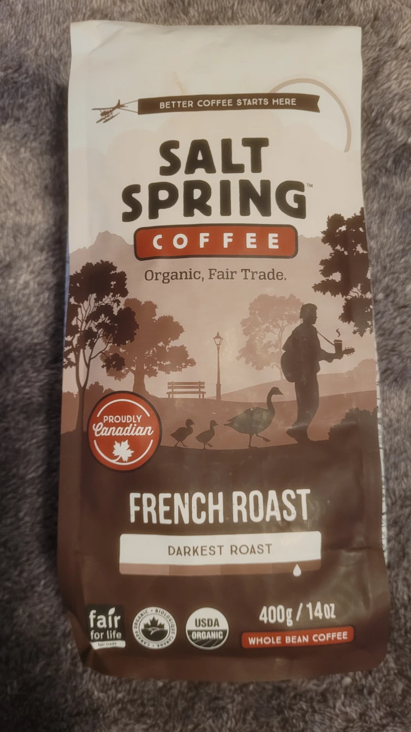 Salt Spring Coffee French Roast Whole Bean
