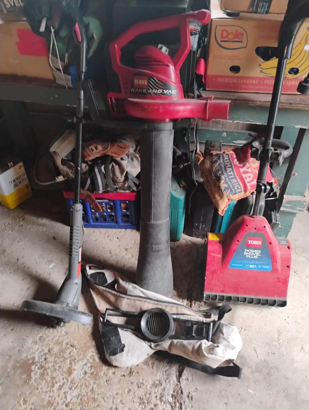 Toro Rake and Vac Blower Vacuum