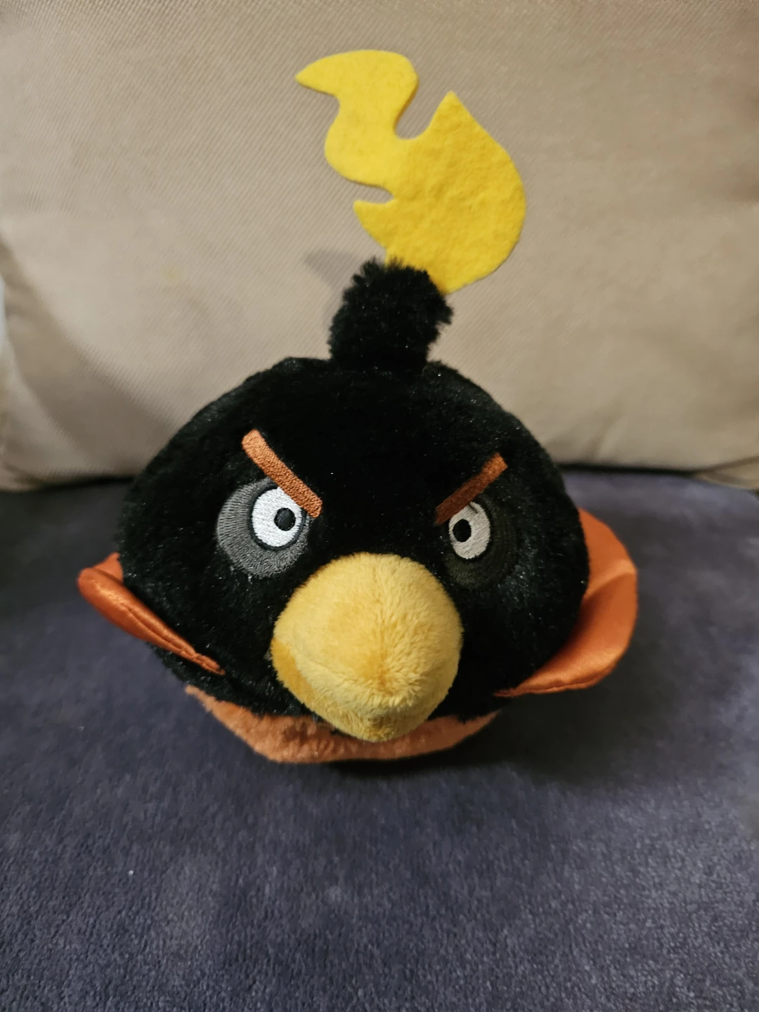 Angry Birds Black Bomb Bird Plush Toy
