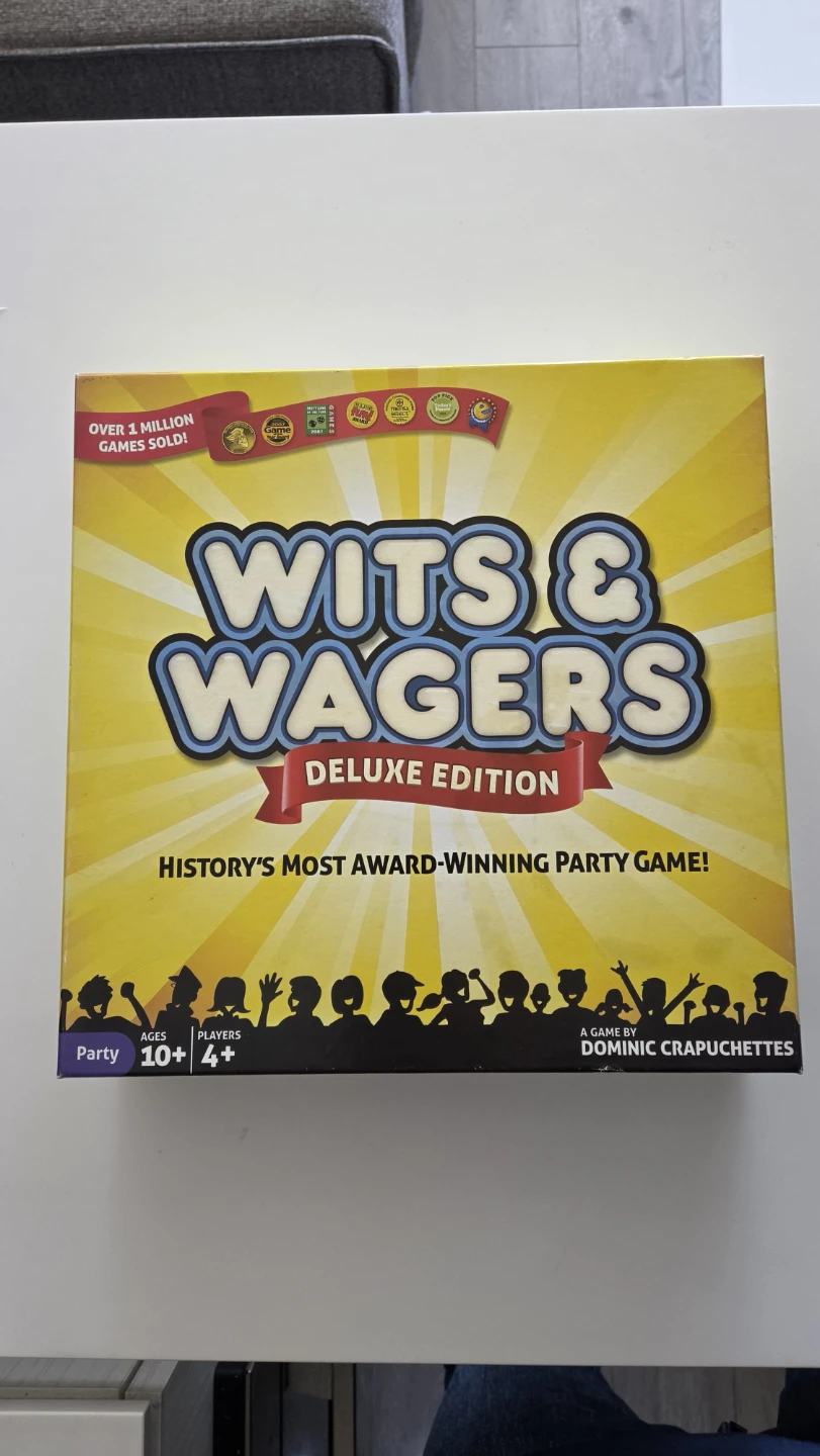 Wits & Wagers Deluxe Edition Party Game