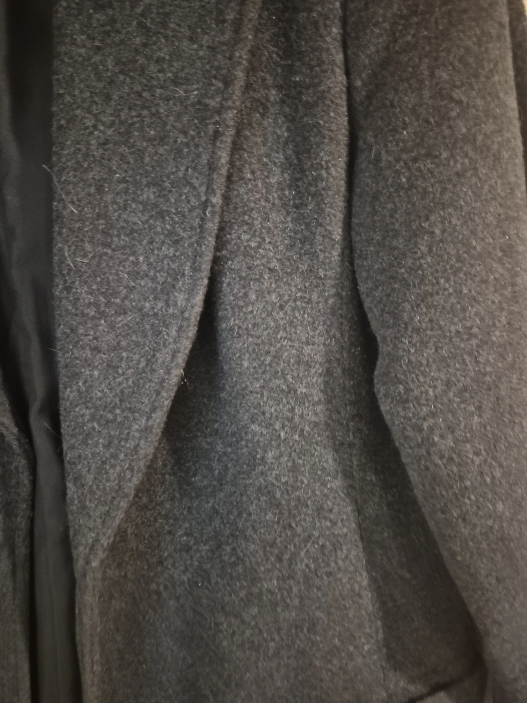 Gloria Vanderbilt dark grey wool blend jacket - photo 2