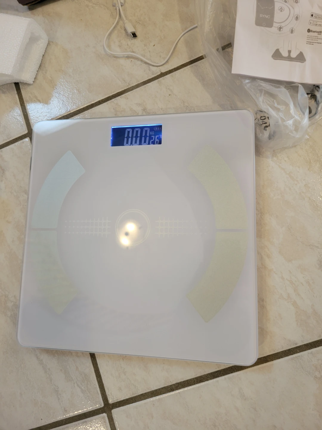 Home Use Intelligent Bluetooth Smart Scale