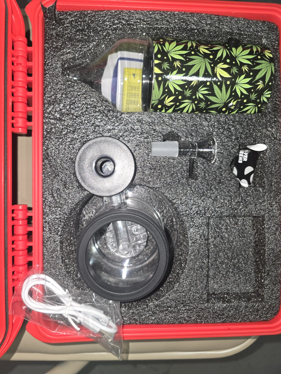 Electric Bong with Case