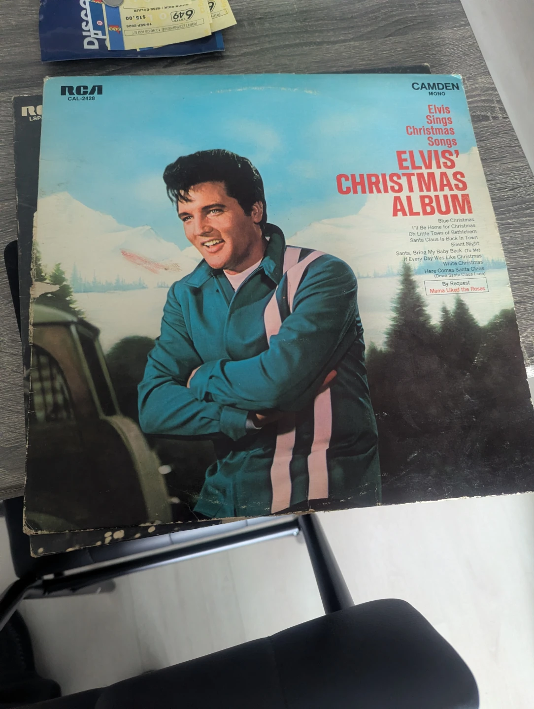 Elvis' Christmas Album Vinyl Record