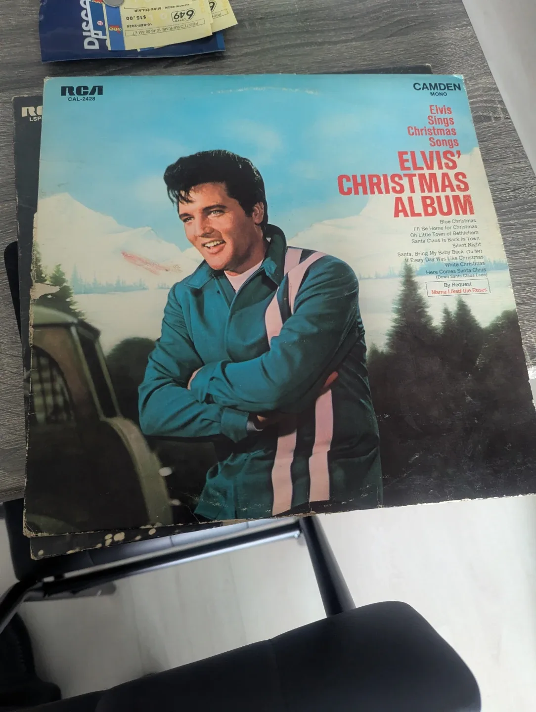 Elvis' Christmas Album Vinyl Record
